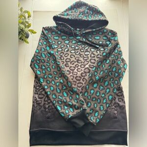 IMP animal print hoodie size M. Excellent condition.